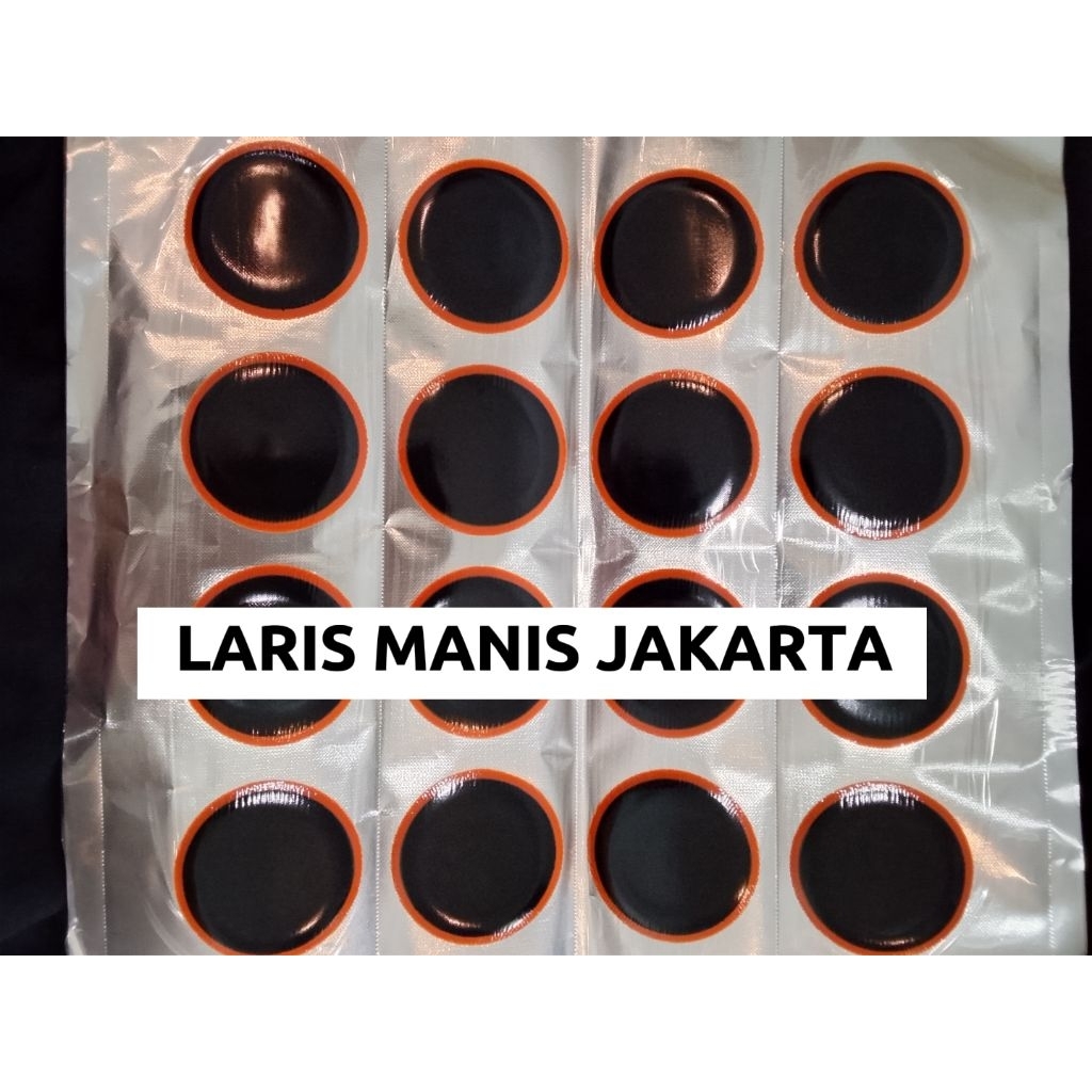 Maruni Tube Patch Karet Tambal Ban Tiptop L3 16pc