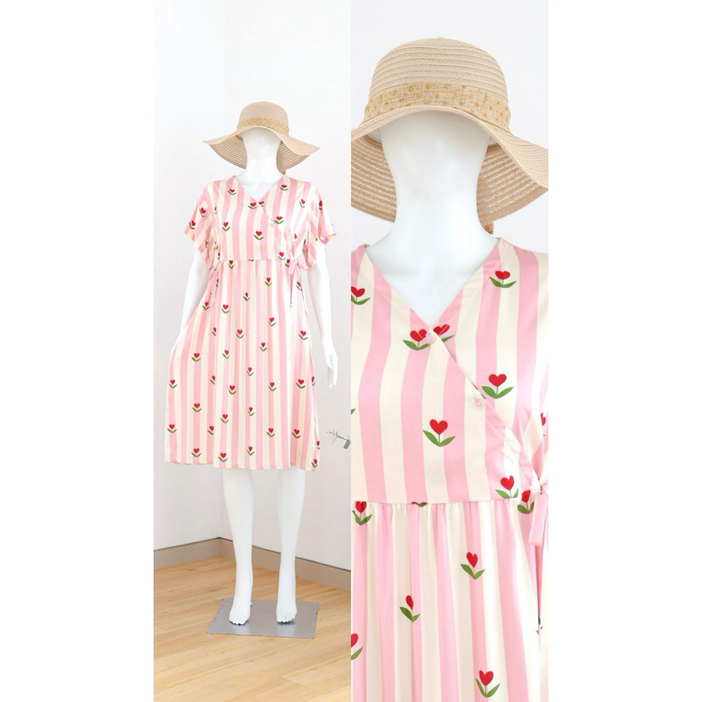 HANA DRESS | DASTER RAYON PREMIUM KEKINIAN MODEL KIMONO BUSUI FRIENDLY