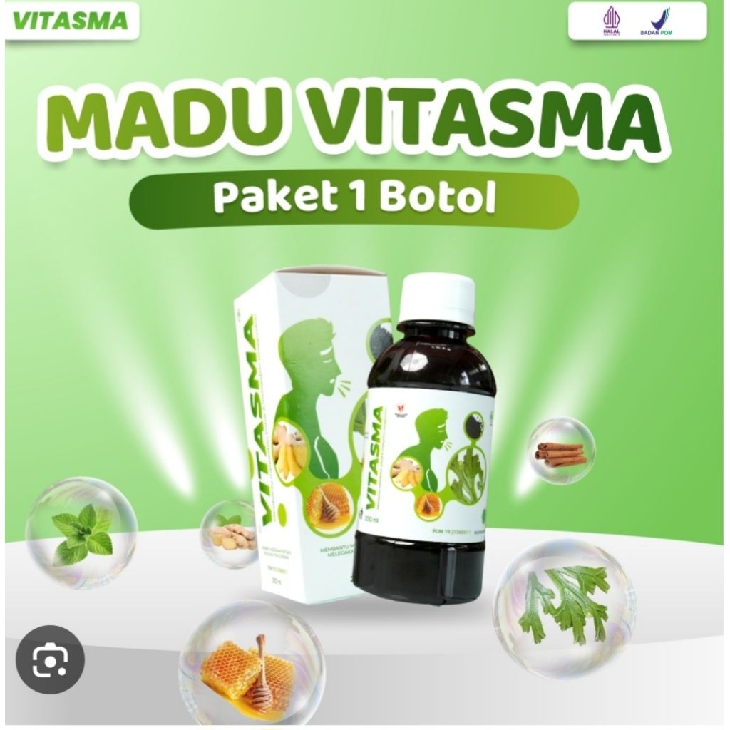 Madu vitasma obat flu asma batuk