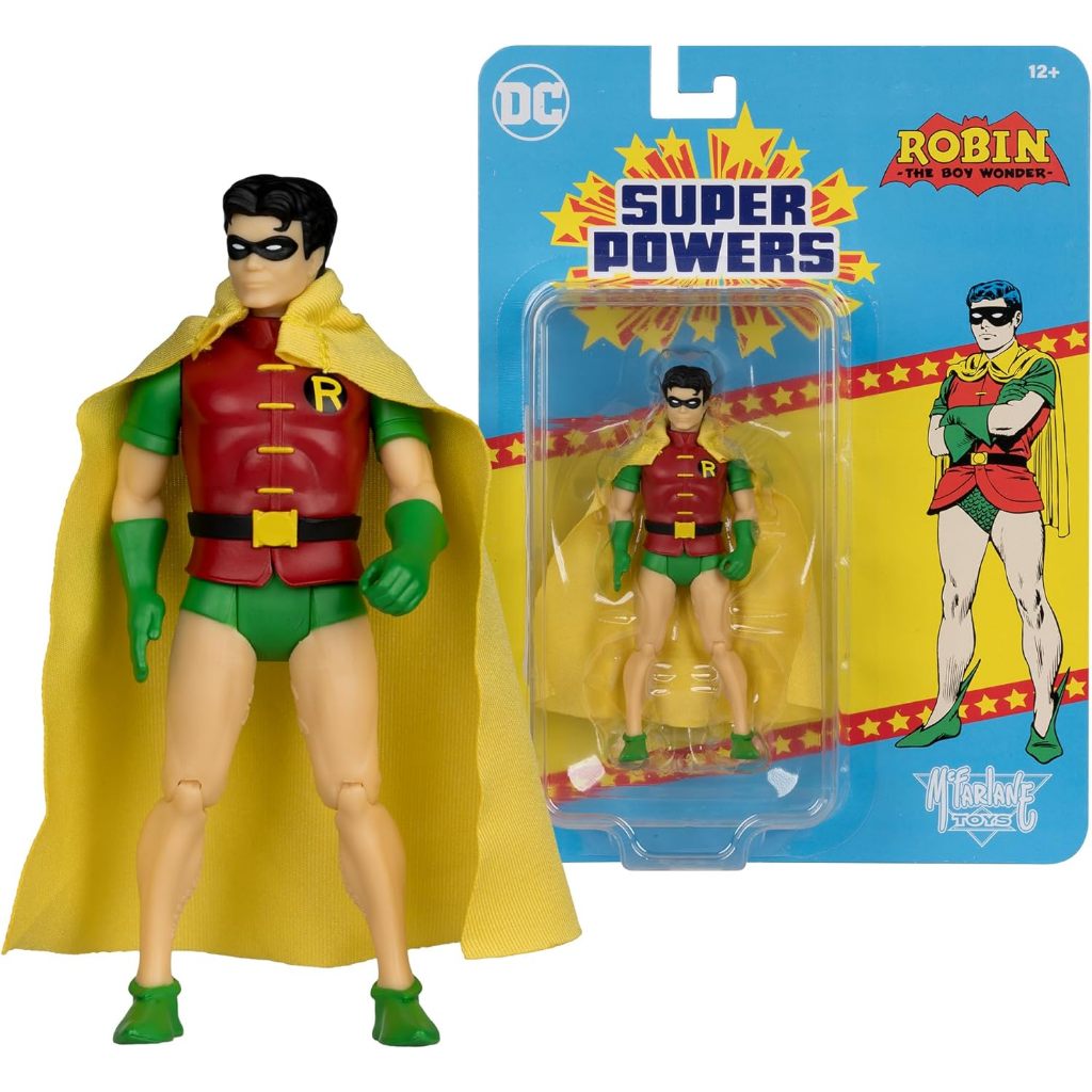 McFarlane Toys - DC Super Powers Robin (Jason Todd) 4.5in Action Figure