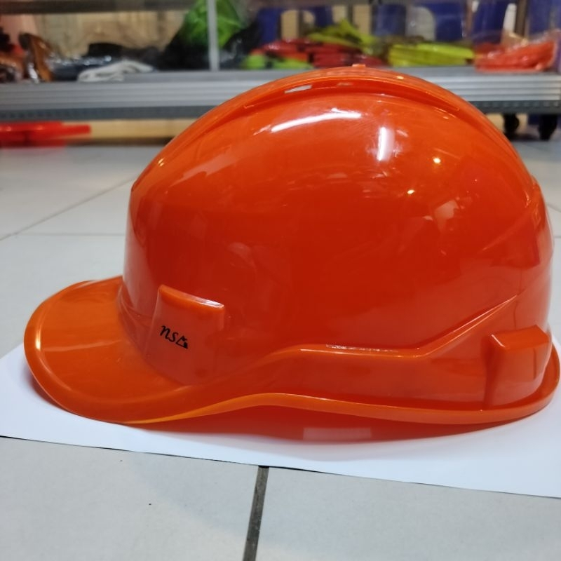 Helm Safety Proyek NSA / Venitex Diamond V (Baseball Cup) Face-Tract - Putih, Non Tali Dagu