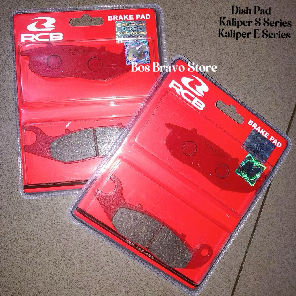 Disc Pad Kampas Rem Cakram Piringan Untuk Kaliper RCB S / E Series 2 Piston Depan belakang Kanan Kir