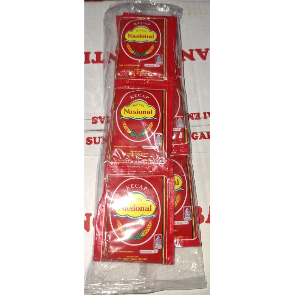 Kecap Manis Nasional 16Gr / Sachet