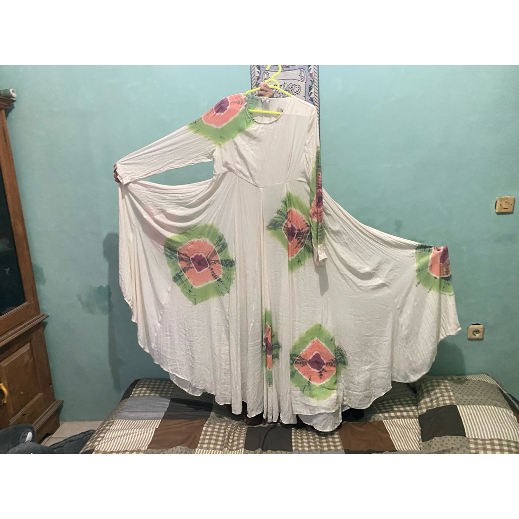 Dress Dian Pelangi preloved