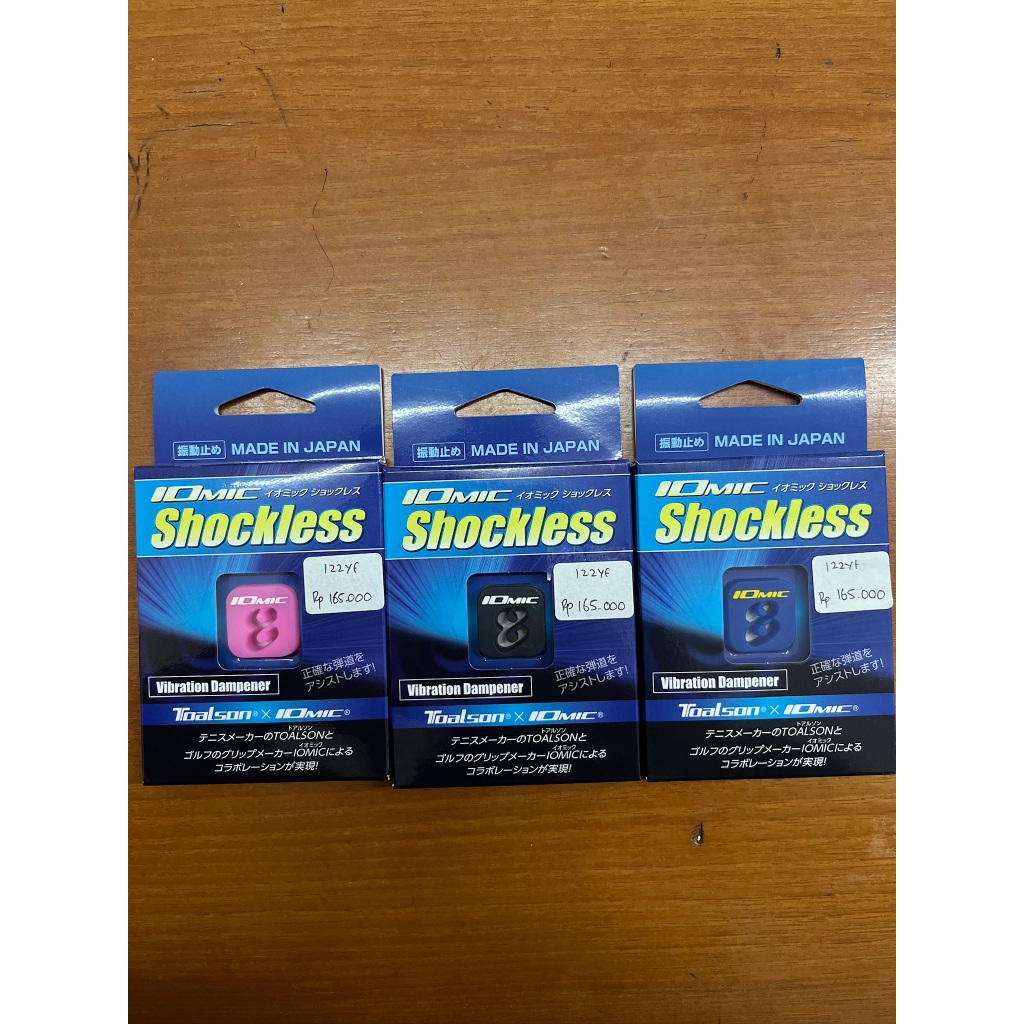 Toalson X Lomic Shockless Vibration Dampener - Damper Tenis Original (PROTOUR SPORTS)