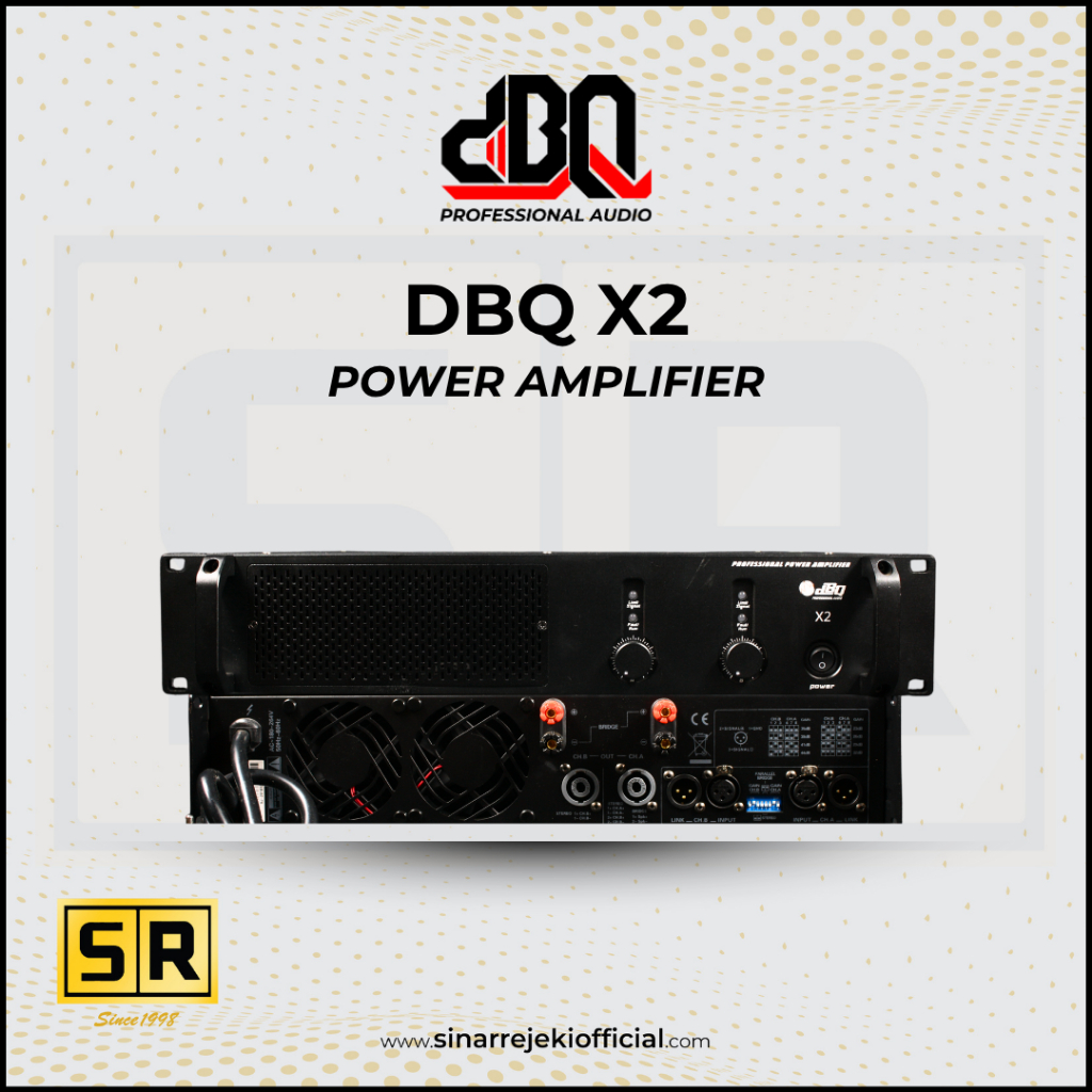 Power Amplifier dBQ X2