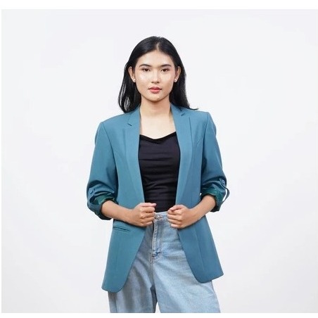 JAS BLAZER WANITA/ DENIM/ JAS BLAZER OVERSIZE