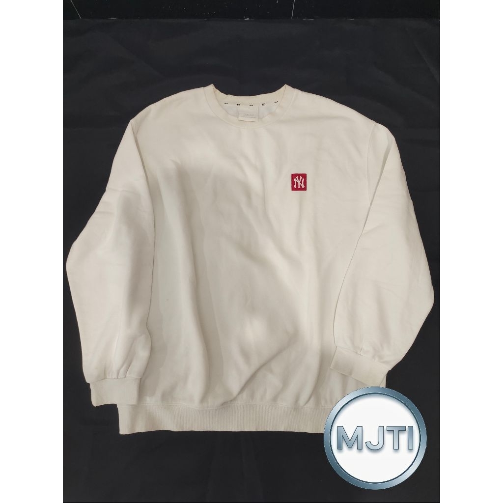 Sweater Hoodie Crewneck Jaket MLB NY Redlabel label merah size XL