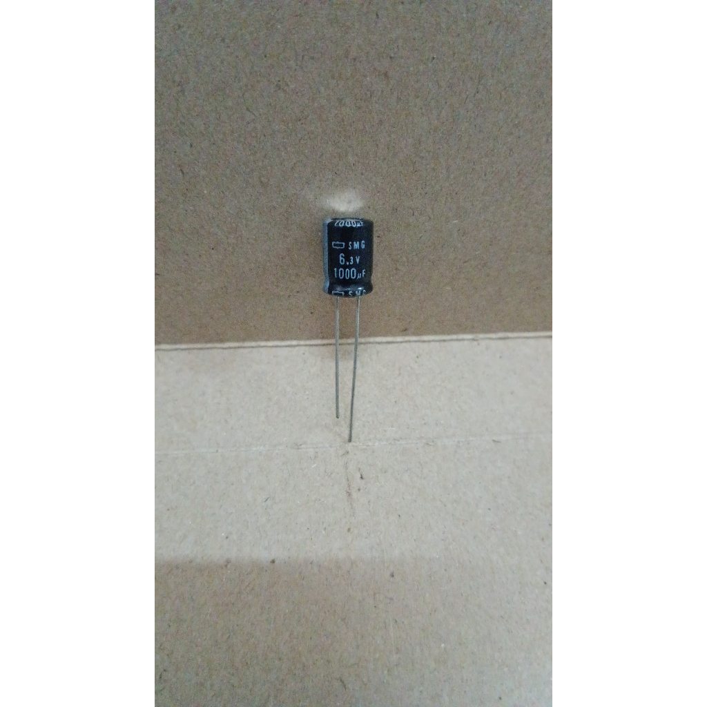 6389 kapasitor elco 1000uf 1.000uf 1000 1.000 uf 6v3 6.3v 6,3v