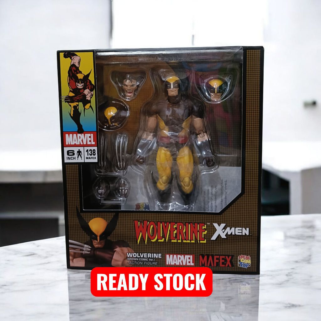 Mafex No.138 Wolverine Brown Comic Ver.