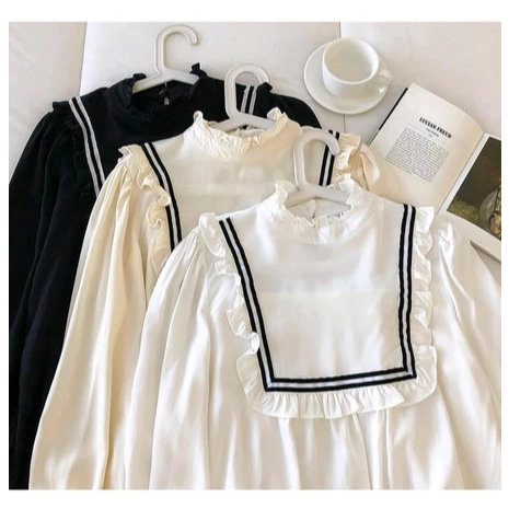Boni Top Katun Twistcone / Blouse Wanita / Atasan