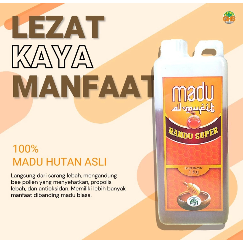 Madu Randu Super Al Mufit 1 Kg
