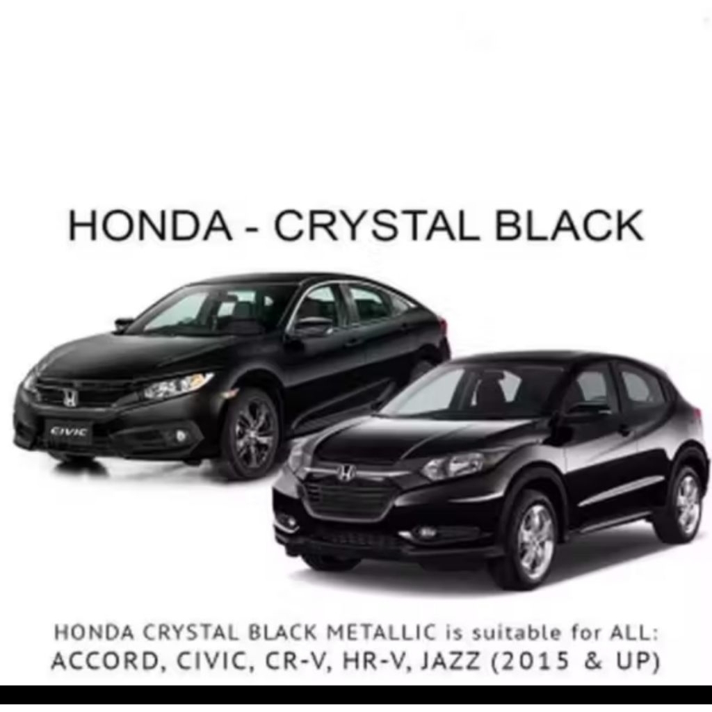 Cat Mobil Honda CRV, HRV. ACCORD, JAZZ CRYSTAL BLACK MET CAT MOBIL HONDA HITAM METALIC PU