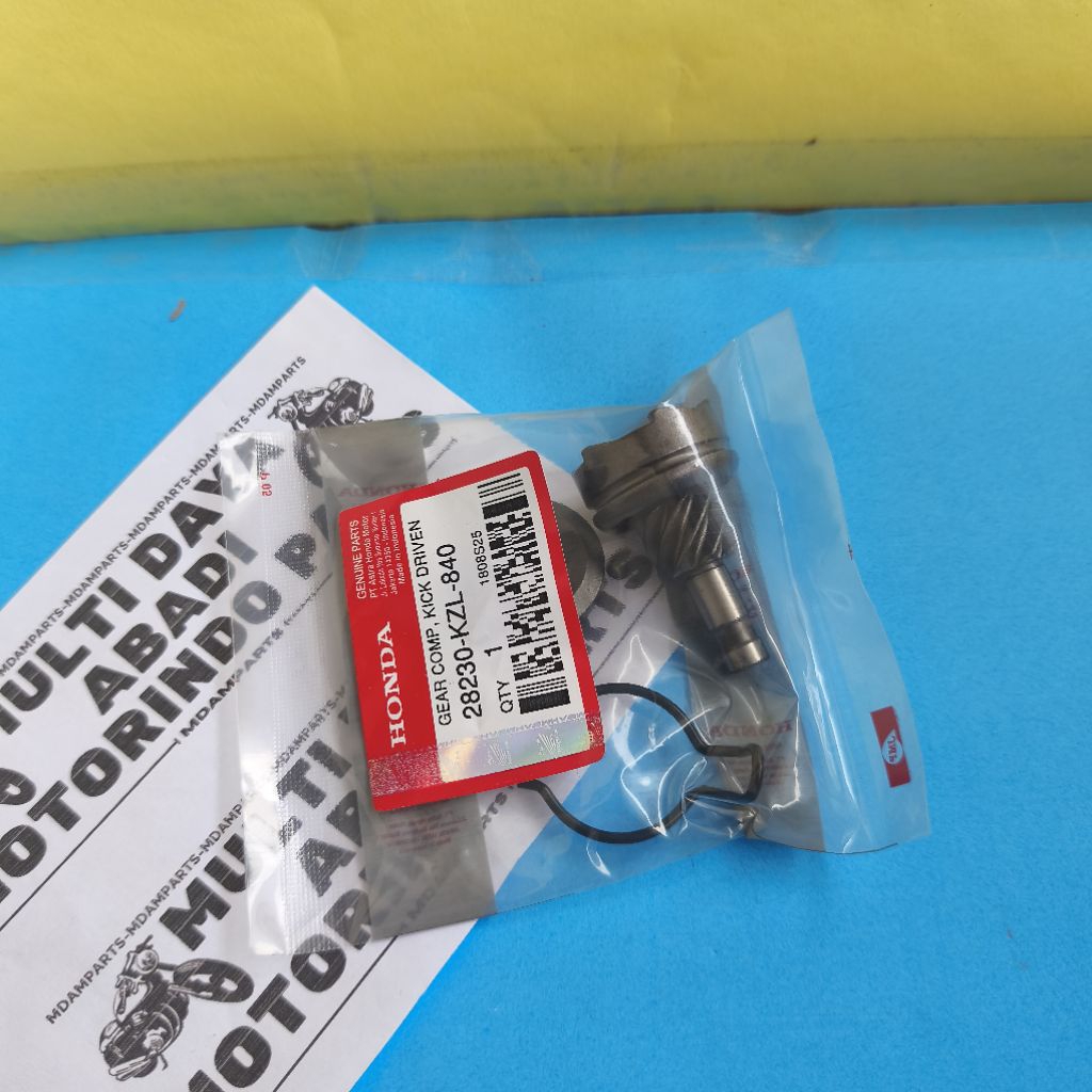 (28230-KZL-840) GEAR COMP KICK DRIVEN STARTER HONDA BEAT F1