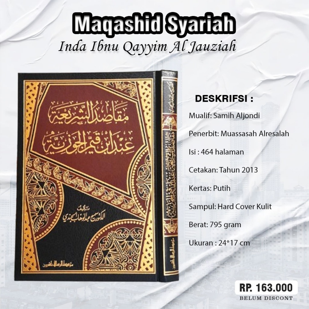 Maqashid Syariah Al Islamiyyah Inda Ibnu Qayyim Al Jauziah Maqoshid Syariah