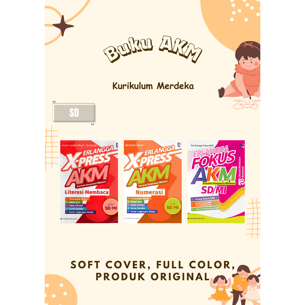 Buku AKM SD Kurikulum Merdeka (ERLANGGA)