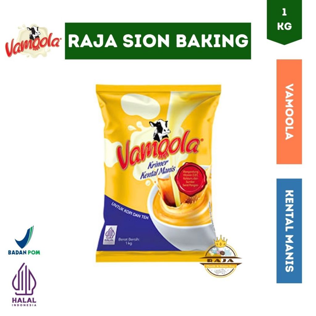 Vamoola 1 KG - Susu Krimer Kental Manis / Susu Kental Manis / SKM