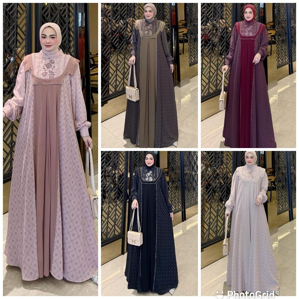 Mikayla abaya original avrilia hijab