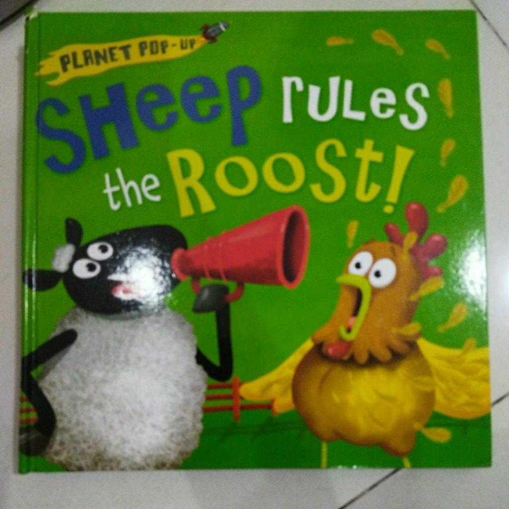 PRELOVED BUKU POP-UP SHEEP RULES THE ROIST
