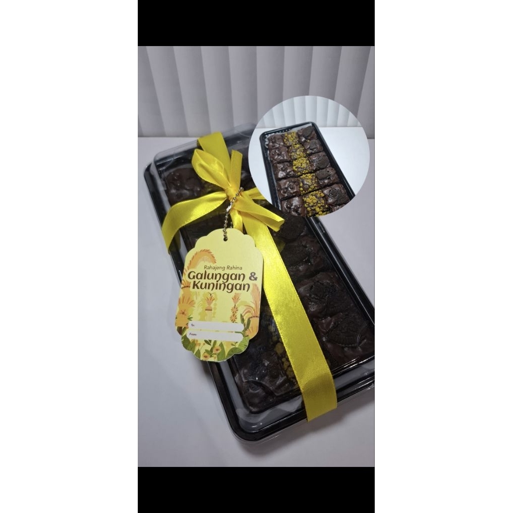 Dypra Brownies Fudgy | Hampers Galungan | Hampers Bali