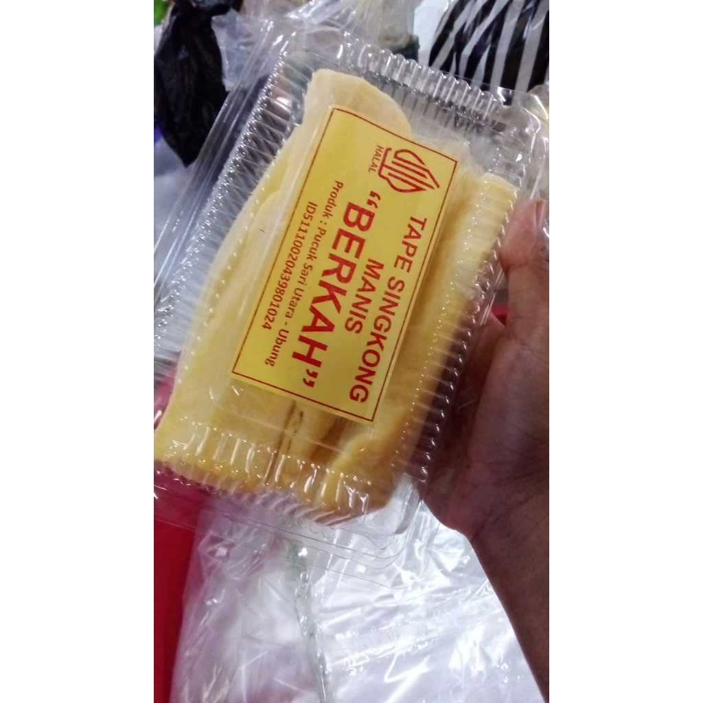 tape singkong segar dipasar induk