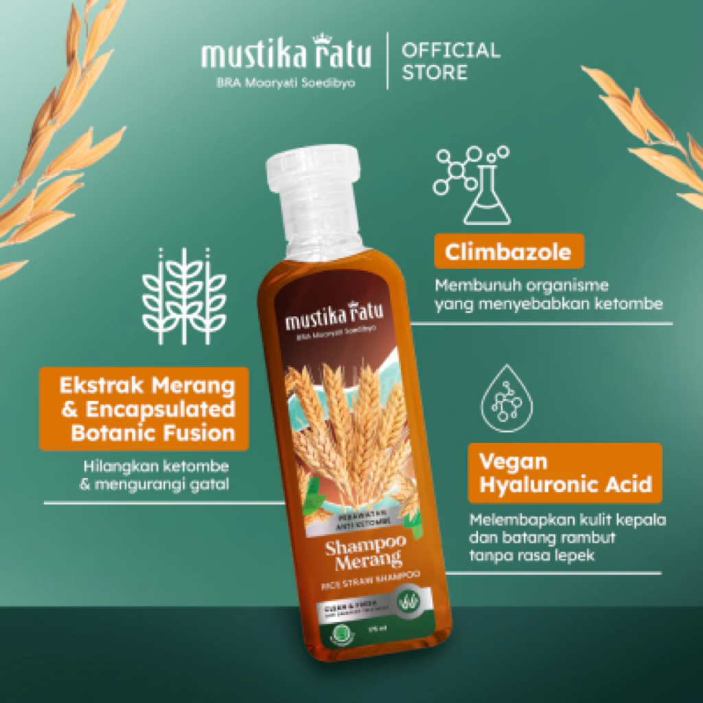 MUSTIKA RATU SHAMPOO MERANG 175ml
