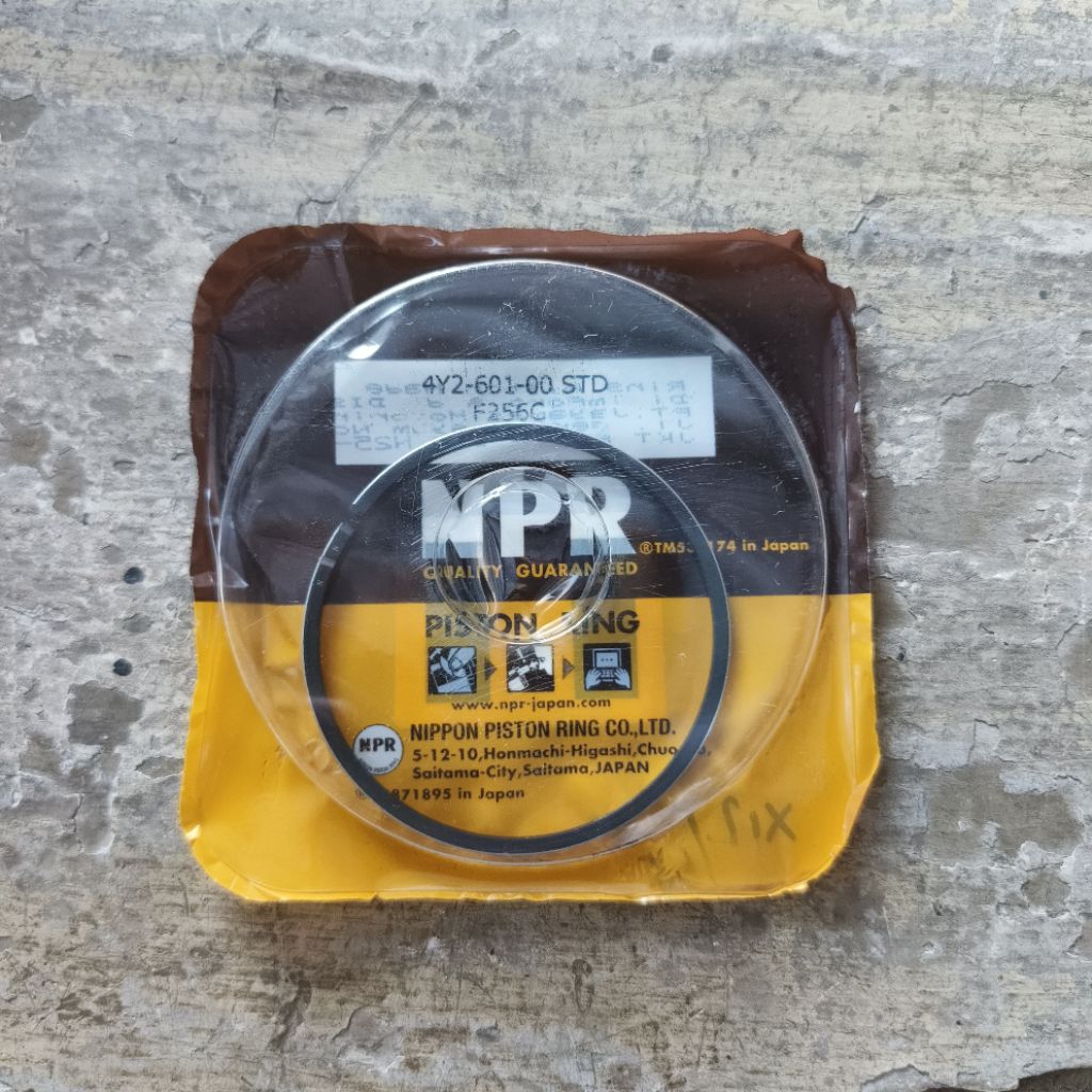 ring seher piston rx king Original NPP os STD 25 50 75 100 125 150 175 200 225 250