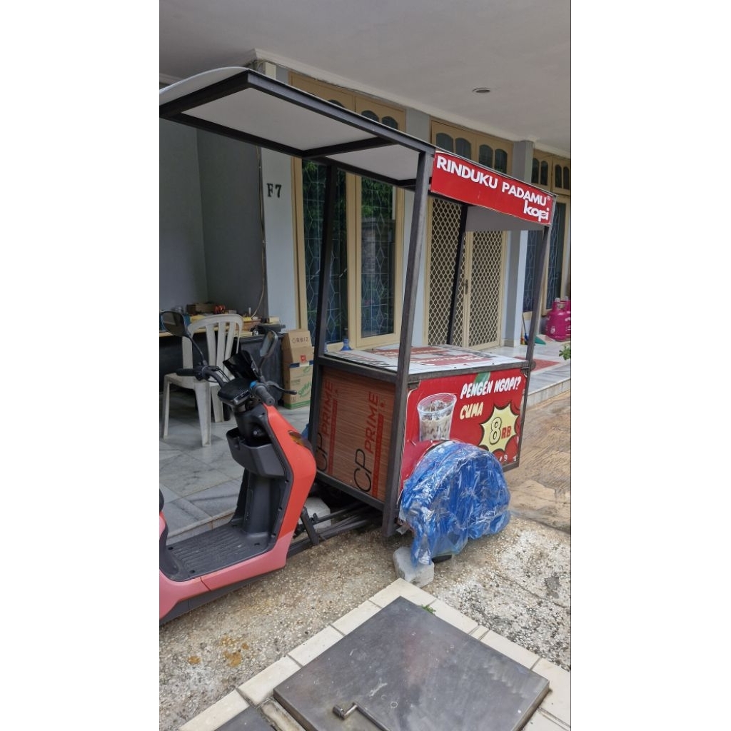 Gerobak Kopi Sepeda Listrik Seken
