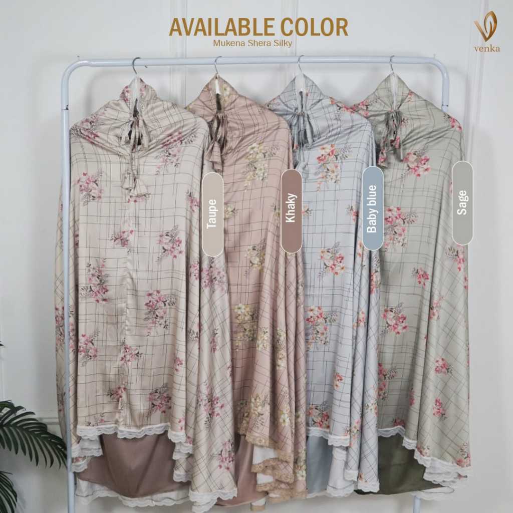 Venka Prayer Set Mukena Shera Silky