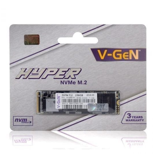 SSD V-GEN M.2 NVME 256Gb HYPER