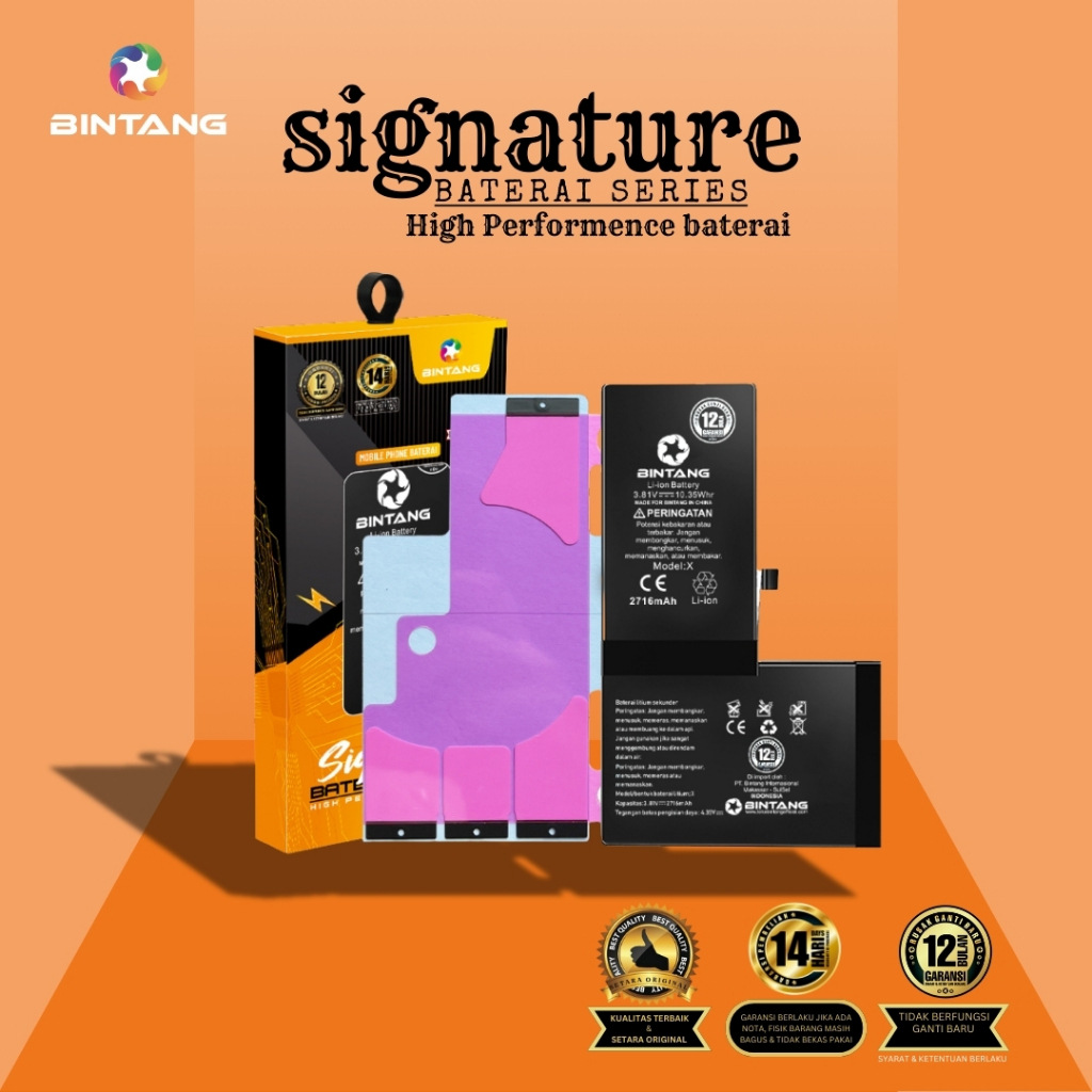 BATT SS BINTANG IPHONE 5S 1560MAH