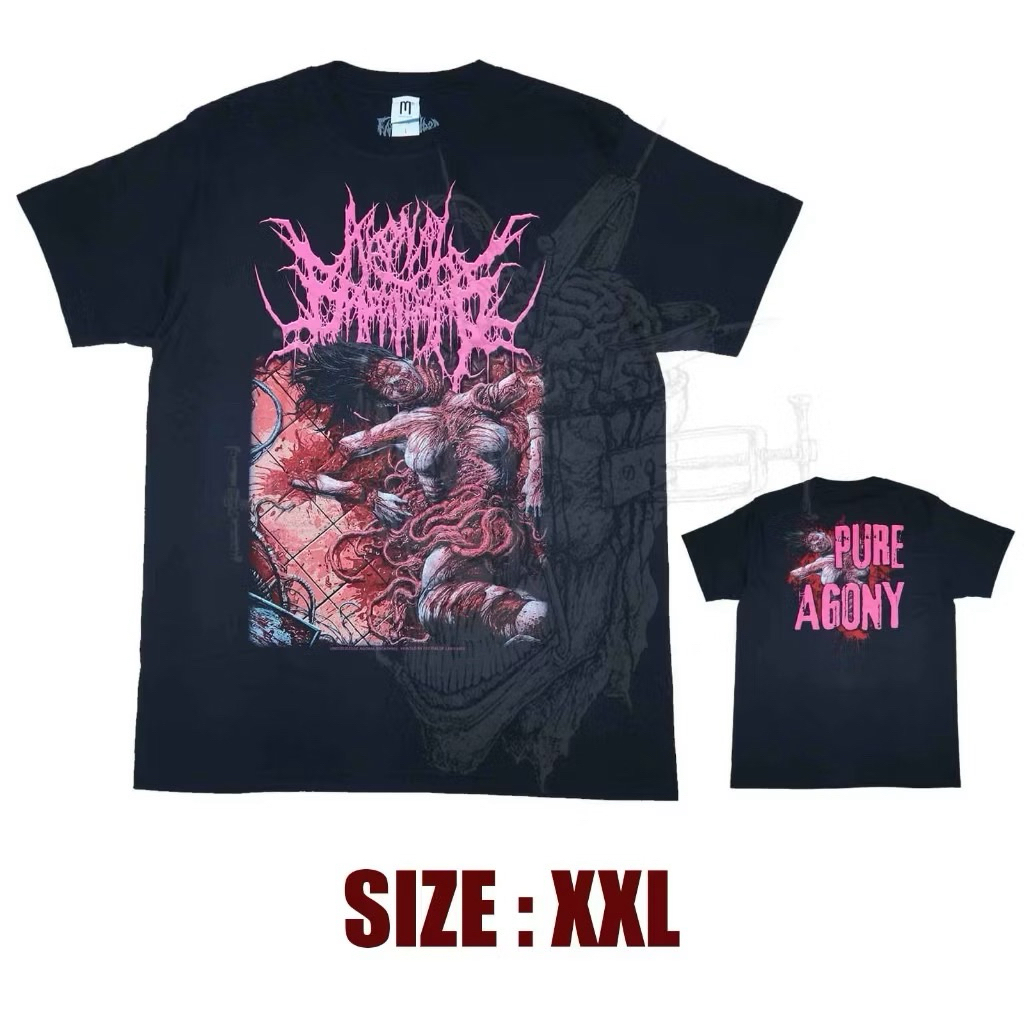 AGONAL BREATHING pure agony - TSHIRT ORIGINAL released by Fat Tub of lard