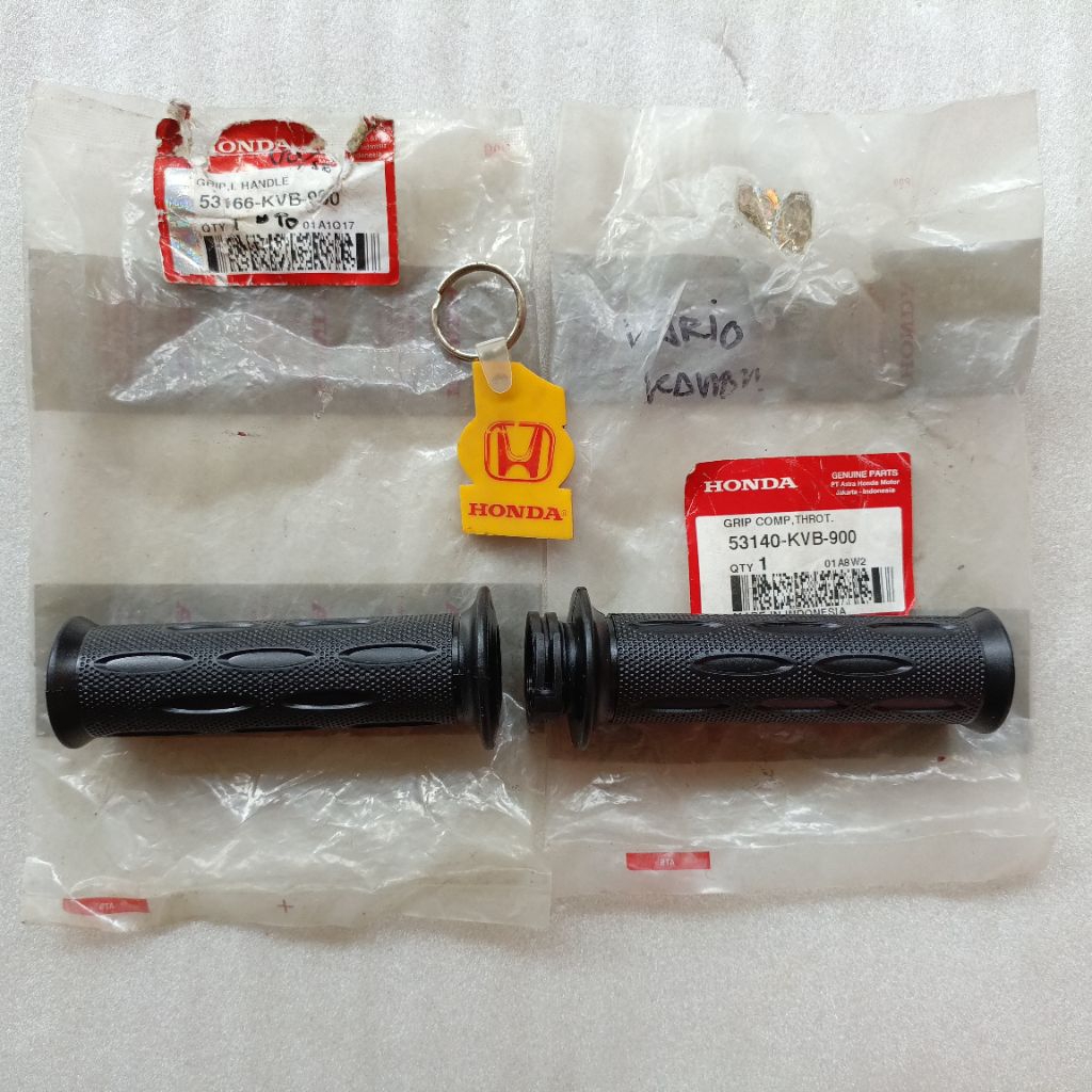 GRIP HANDLE PLUS SLONGSONG HONDA VARIO 110 KARBU BEAT KARBU SCOOPY KARBU ORIGINAL
