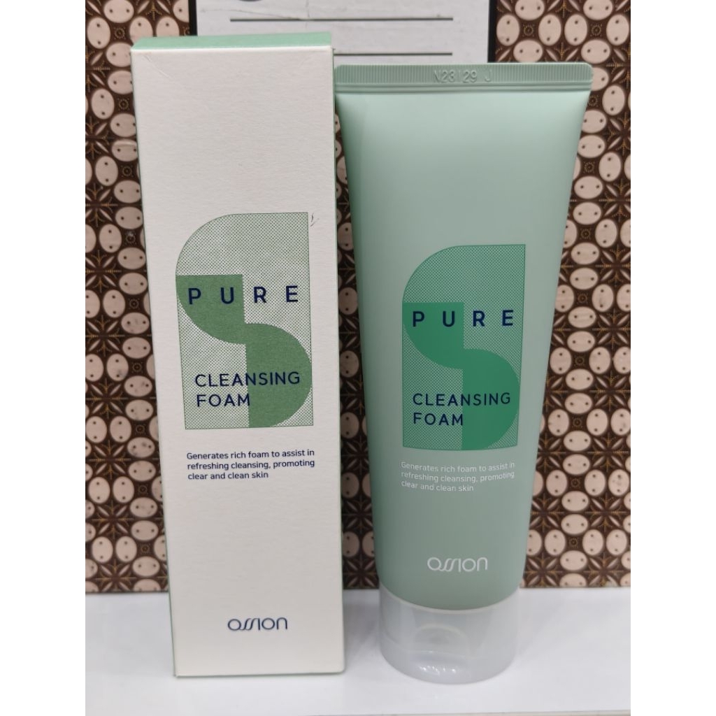 PURE CLEANSING FOAM OSSION 150 GRAM.BY JUTANHAK