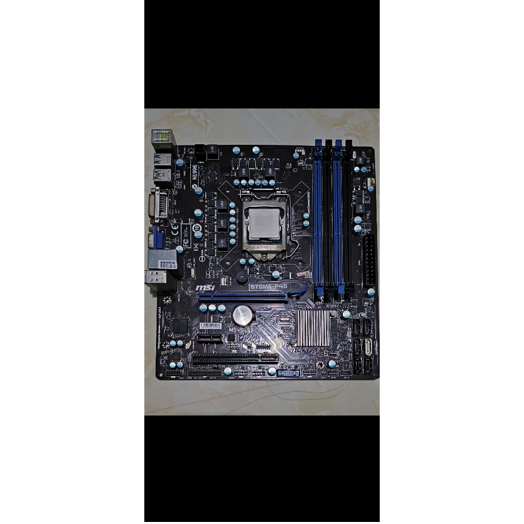 Paket Prosesor I7 3770 + Motherboard MSI B75MA-P45