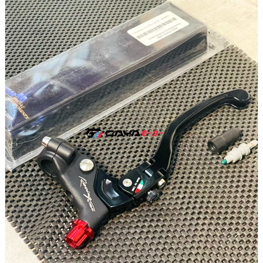 HANDLE KOPLING TWM/CLUTCH LEVER HANDLE - LONG (LCS.01) - TWM LONG FULL CNC BY DOMINO ITALY