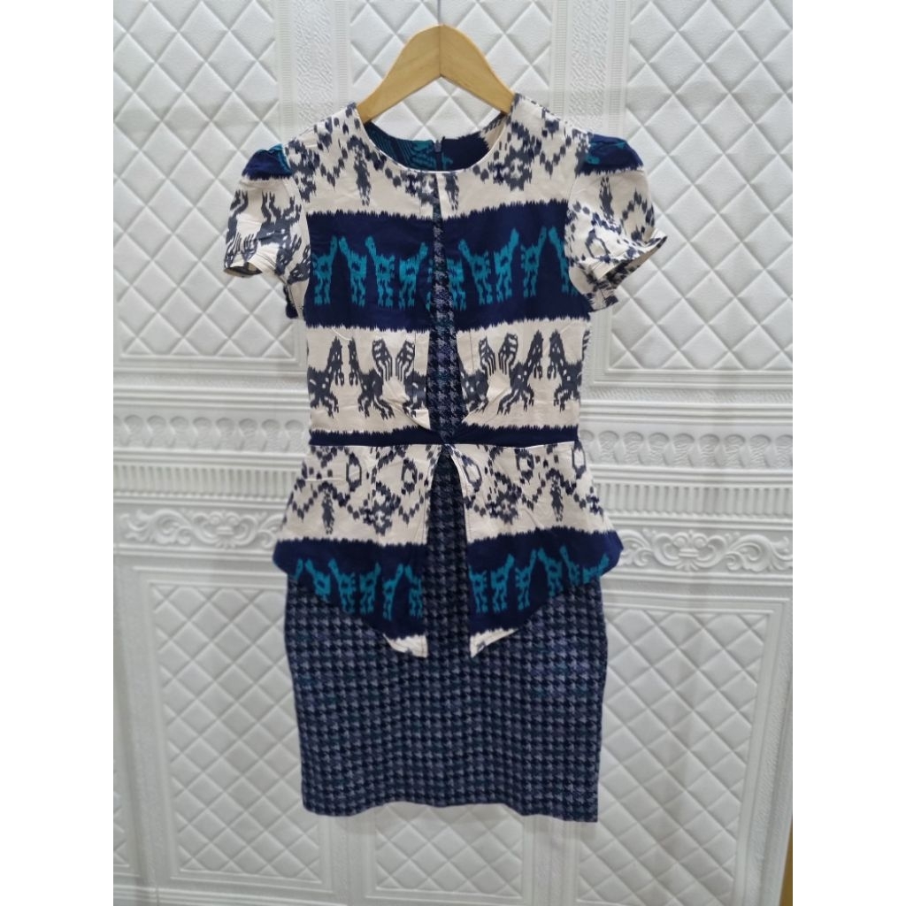 Dres batik lucu dres batik katun stretch dres batik modern
