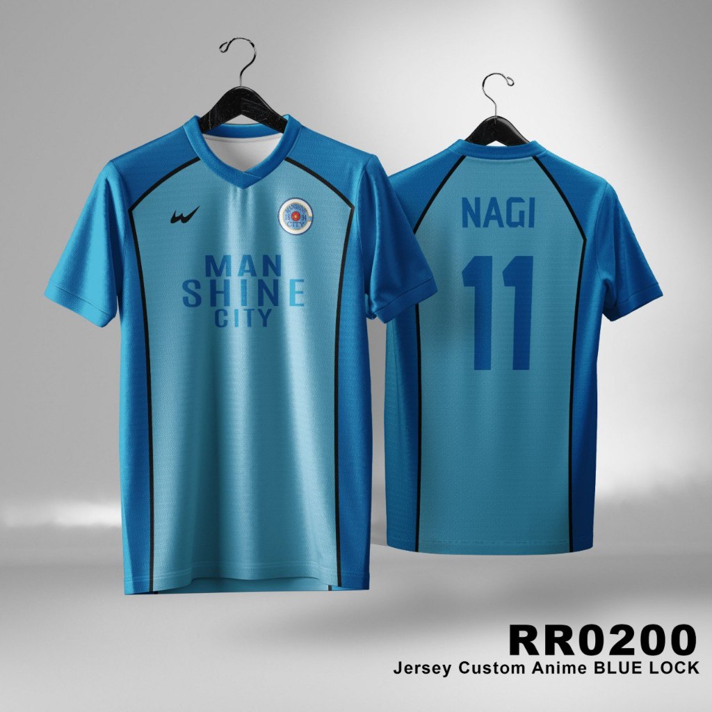 Jersey Anime Blue lock Dryfit Adem Nyaman