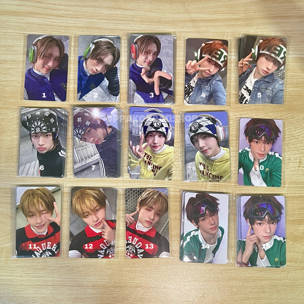 [READY] Official Photocard PC TWS 4th Mini Album Play Hard Weverse POB Benefit A / B Version Shinyu,