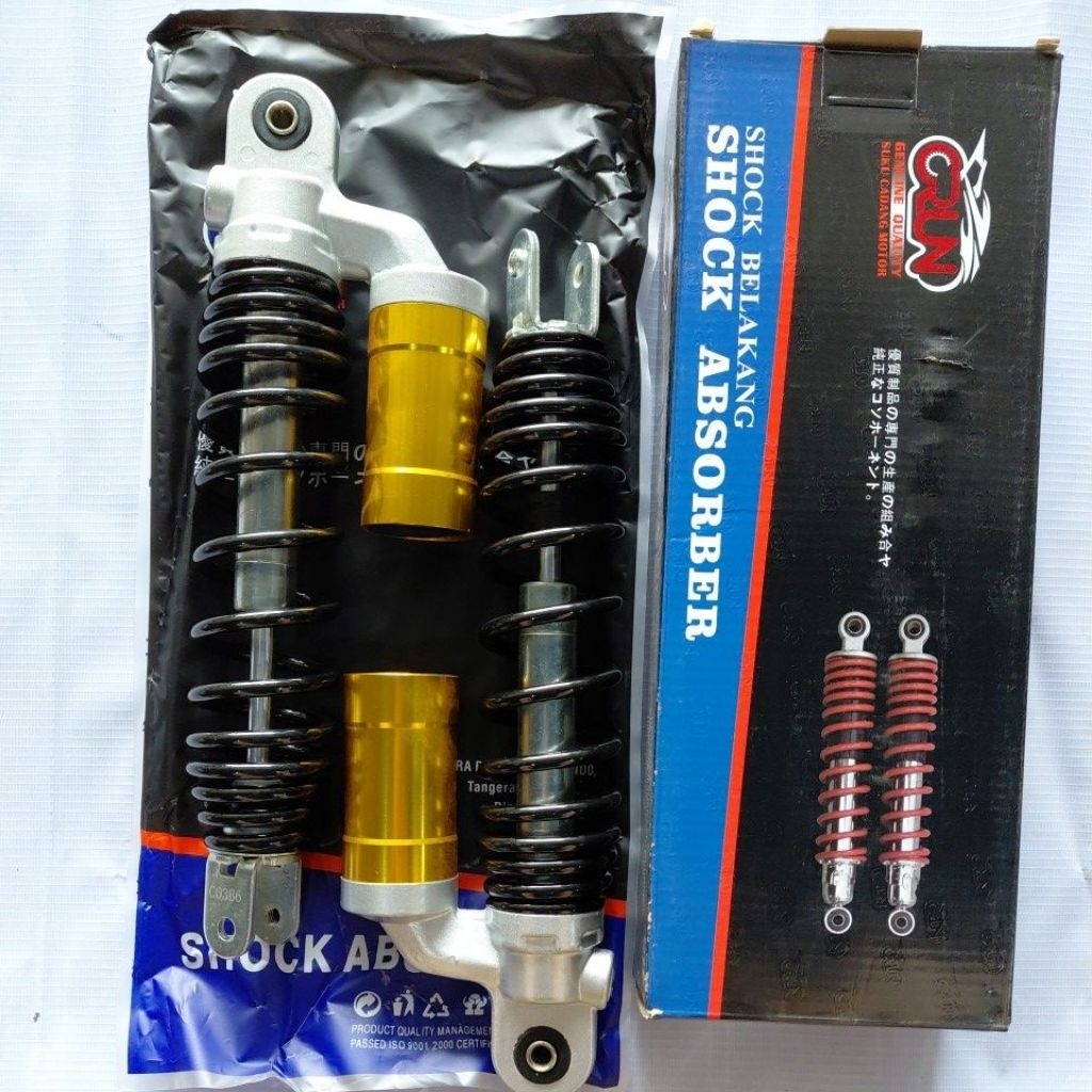 Shock Absorber / Shock Belakang Yamaha AEROX155 Tabung Original CRUN