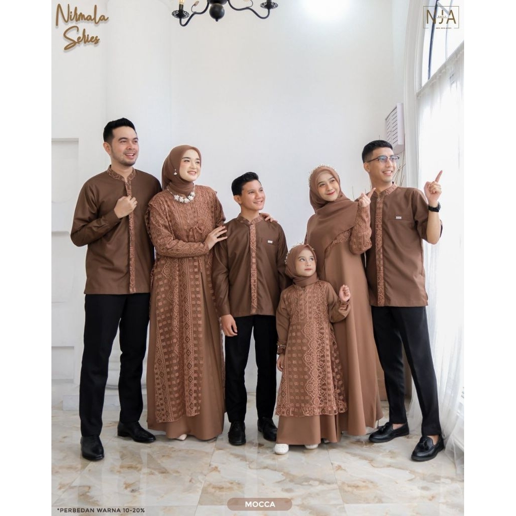 PO‼️[ORDER VIA CHAT-JANGAN CHECK OUT] Sarimbit Keluarga Lebaran Idul Fitri 2026 Nirmala Series Sarim