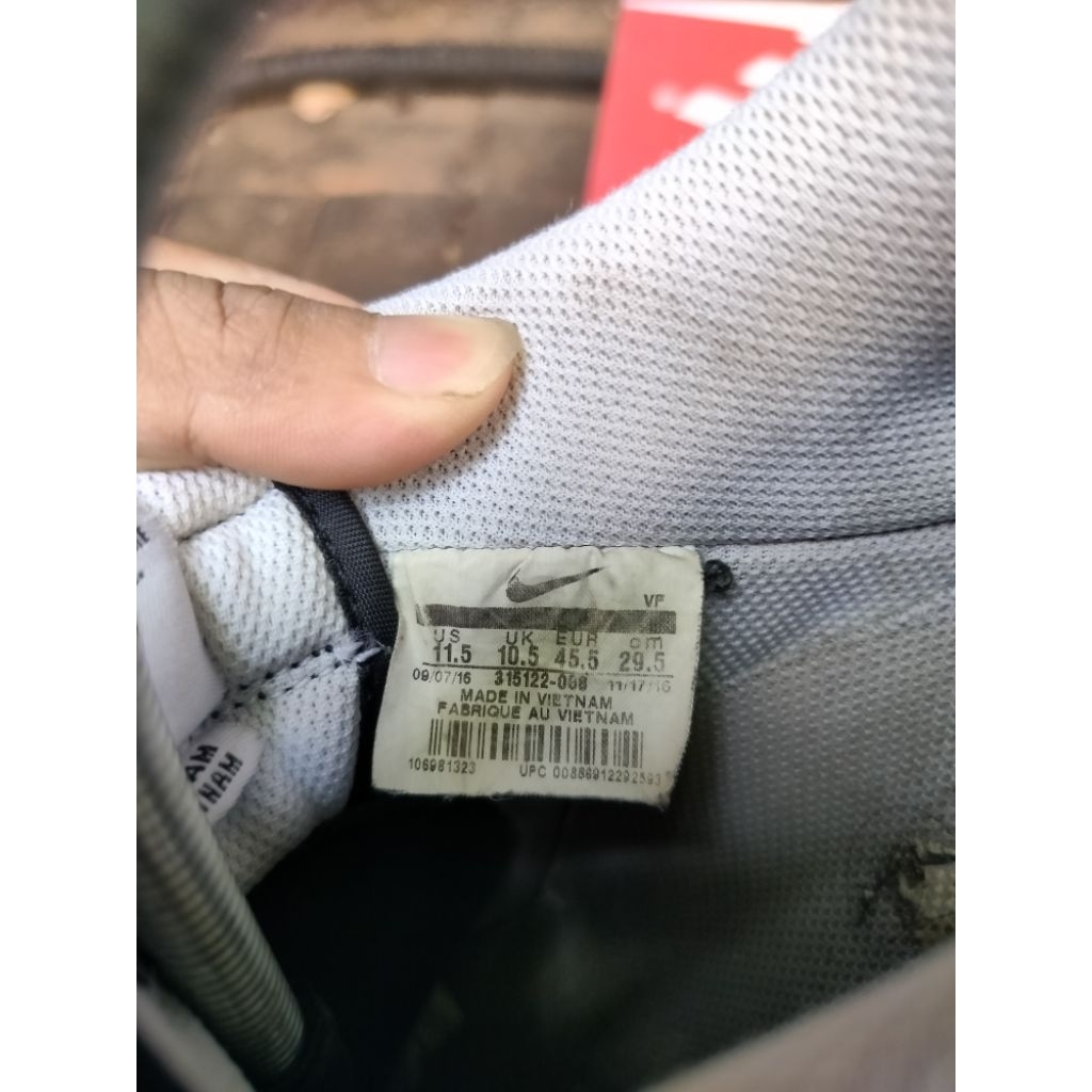 sepatu nike af 1 black white