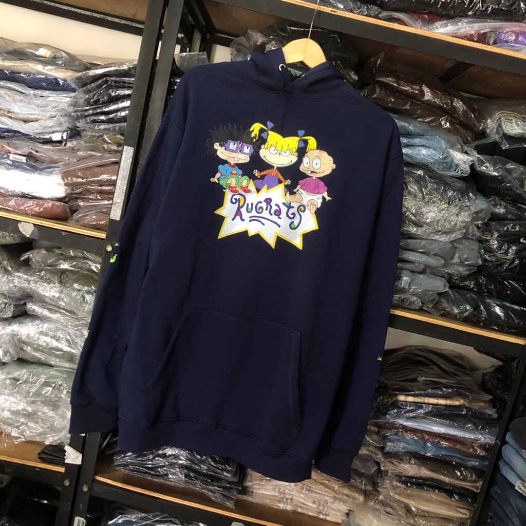 PULLOVER HOODIE NICKELODEON RUGRATS NAVY
