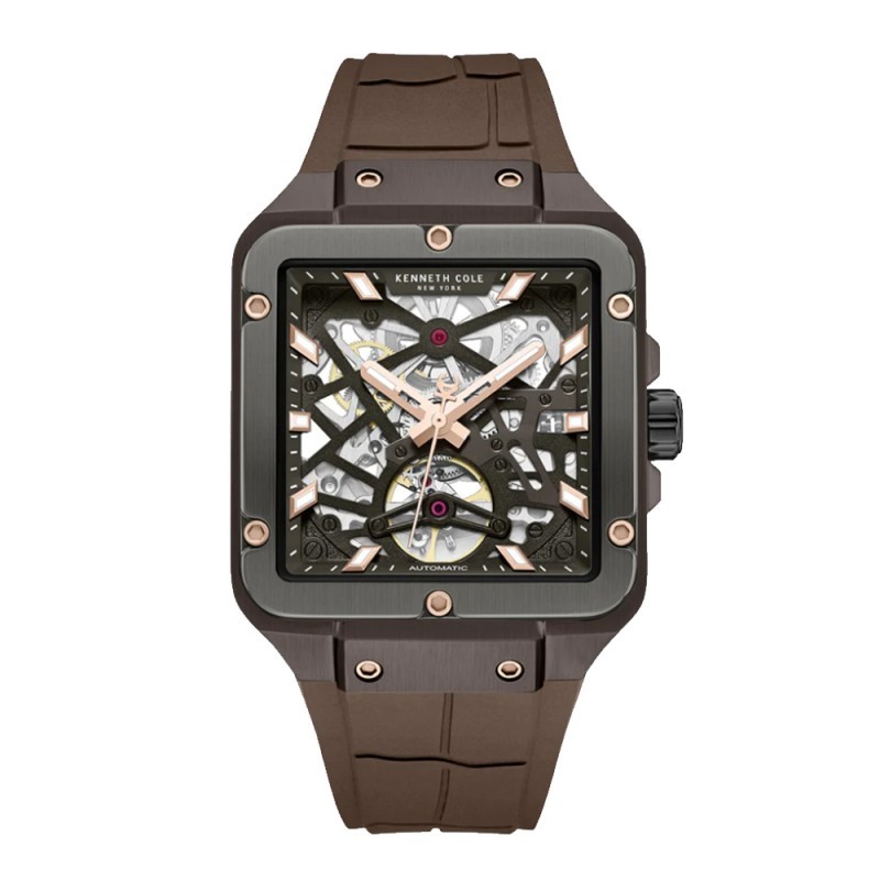 JAM TANGAN Kenneth Cole KCWGZ0065402 Skeleton Automatic