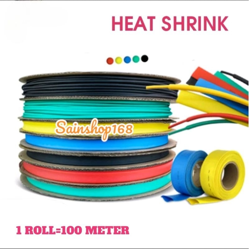 HEATSHRINK 25MM/KABEL SELONGSONG BAKAR 25MM/PER-ROLL