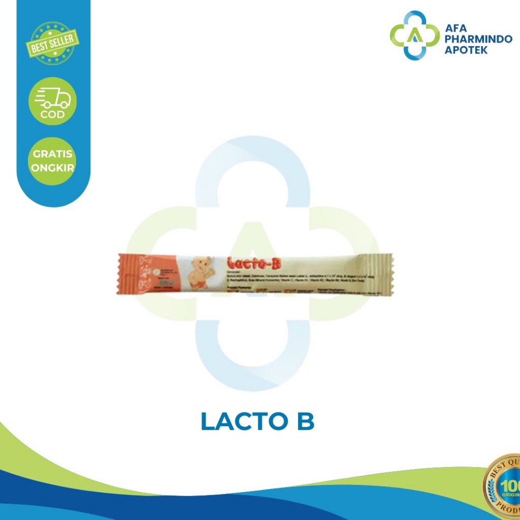 Lacto B Sachet - Suplemen Probiotik Bayi 1 Sachet