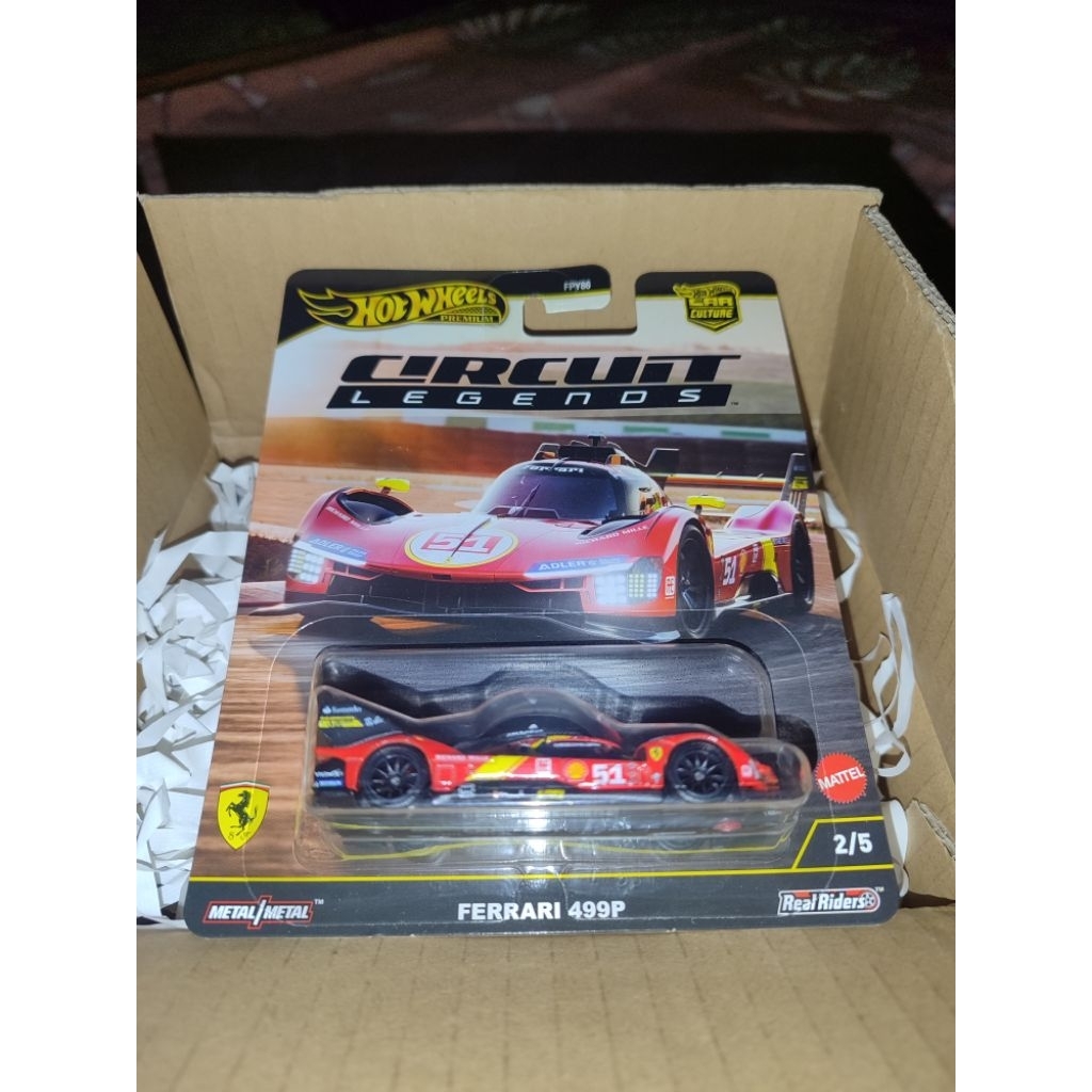 HOT WHEELS FERRARI 499P