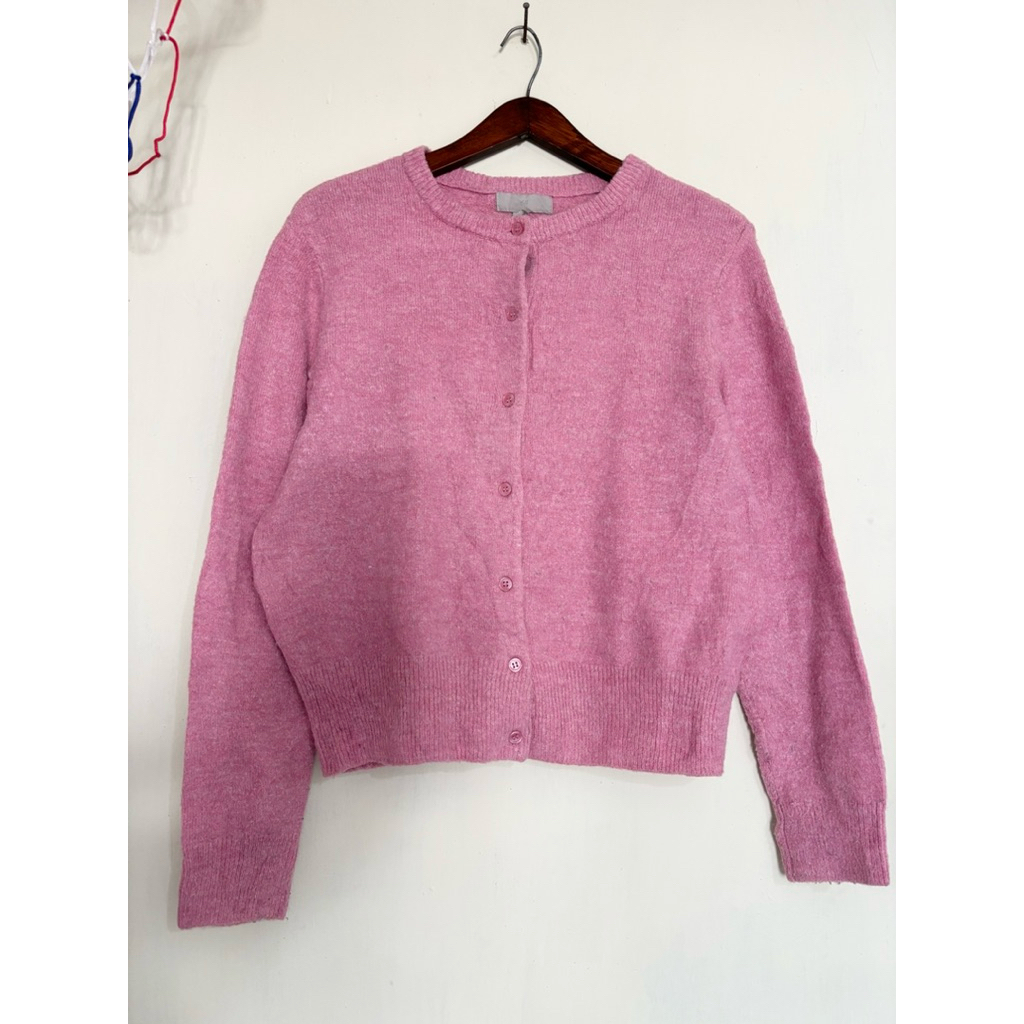 cardigan hnm pink