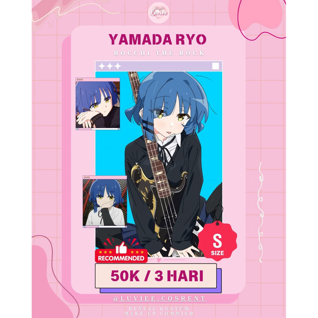 Ryo Yamada Rental kostum cosplay