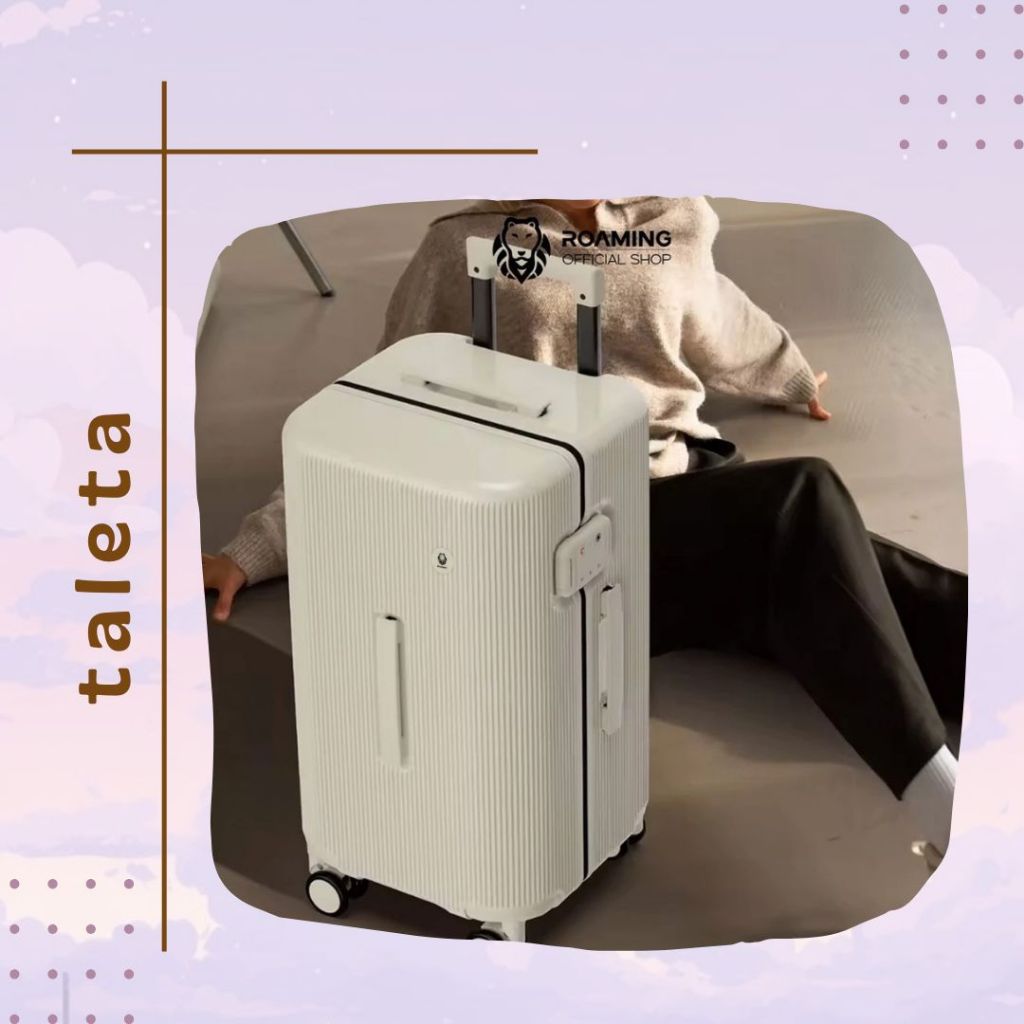 [ Taleta ] Koper Model Trunk Ori Roaming 30 inch - Suitcase - Luggage Travel R083